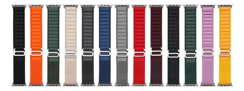 Pulseira Alpine Tecido Para Smartwatch 42 Mm 45 Mm 49 Mm