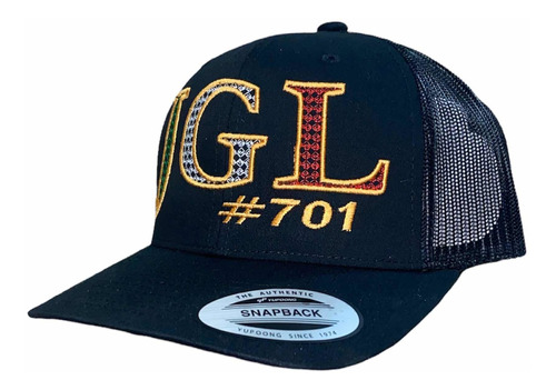 Gorra Jgl Snapback Trucker Curva Joaquin Guzmán Yupoong