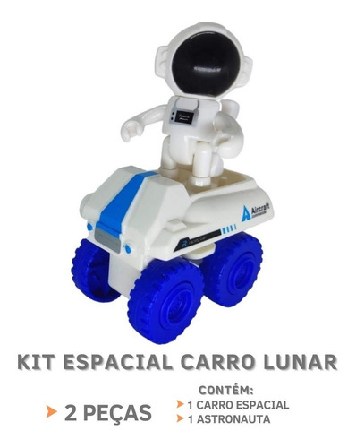 Imagem 1 de 5 de Veículo Carro Ou Moto Espacial Boneco Articulado Astronauta