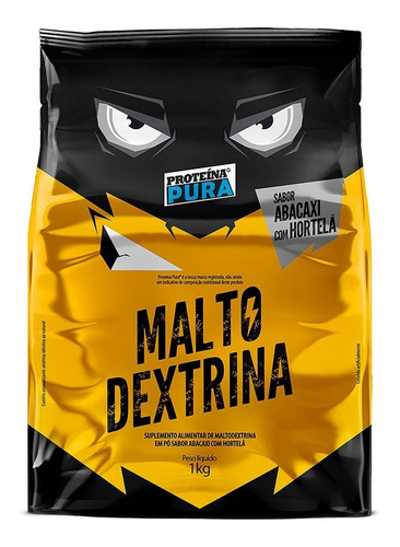 Imagem 1 de 2 de Maltodextrina - Sabor Abacaxi Com Hortelã - Proteína Pura