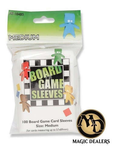 Folios Board Game Sleeves Arcane Tinmen Medium 57 X 89 Mm