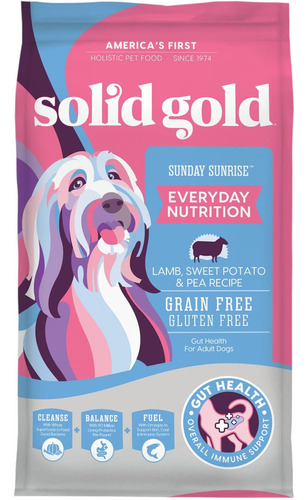 Solid Gold - Sunday Sunrise Dry Dog Food - Lamb, Sweet Potat