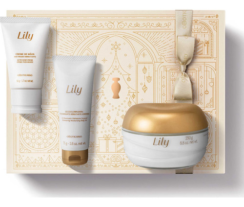 Presente Feminino Kit Lily Acetinados O Boticário