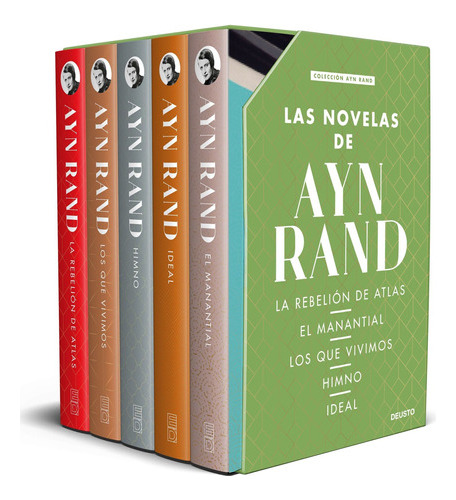 Pack Las Novelas De Ayn Rand