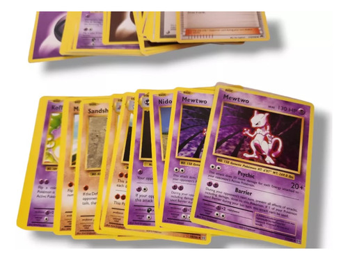 Mazo Pokémon Mewtwo Evolutions Foliado En Inglés