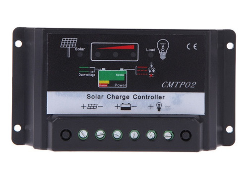 30a 12v/24v Controlador De Carga Solar Regulador Carga Panel