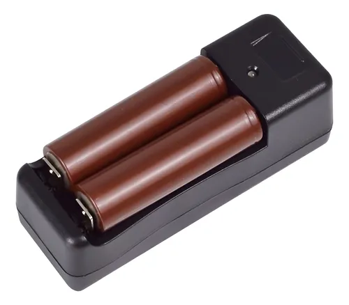 2 Pilas 18650 LG Hg2 3000mah 3.7 Y Cargador Dual Para Vape