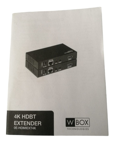 Extensor Hdmi 230ft 0e Hdmiext4k - Wbox Technologies