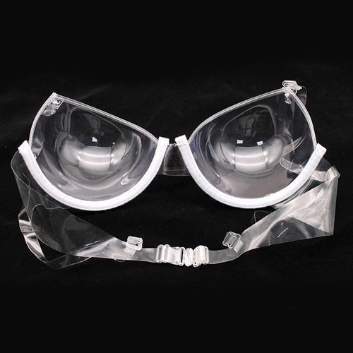 Wv Sujetador Transparente Desechable For Mujer Con Correa