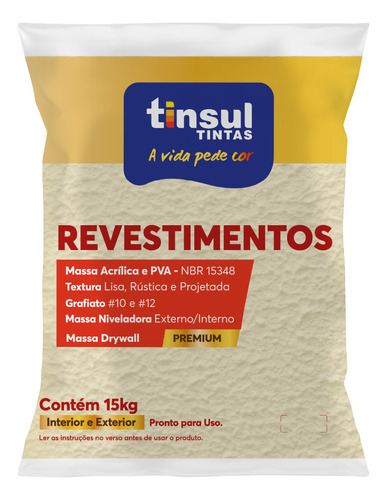 Masilla Para Yeso Drywall Lista Para Uso Multiuso Tinsul 15k