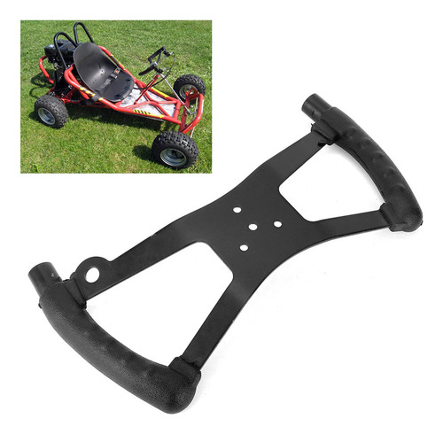 Volante Negro Estilo H Para Racing Kart Go Cart Auto .