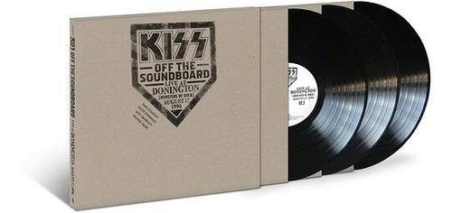 Kiss Off The Soundboard Donington 96 Vinilo Triple Imp