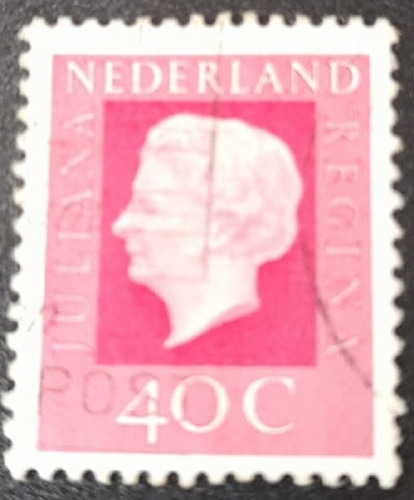 Sello Postal Holanda - 1972 - Reina Juliana