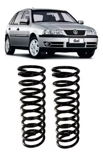 Par Mola Traseira Gol G3 99 2000 2001 2002 2003 2004 2005 ...