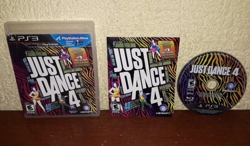 Video Juego Just Dance 4 Original Para Consola Ps3 