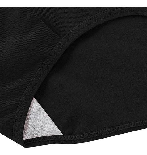 Calzoncillos De Algodón De Cintura Alta Para Mujeres Con Bar