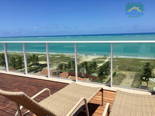 Imagem 2 de 15 de Apartamento Mobiliado À Venda - Praia De Areia Dourada - Cabedelo - Pb - Ap1187