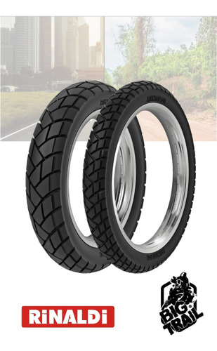 Par Pneu 90/90-21 + 130/80-17 Rinaldi R34 Xt 660 Tenere