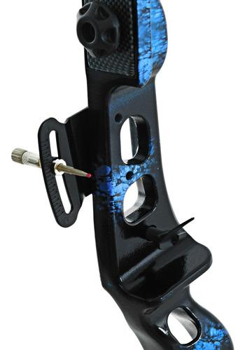 Arco Compuesto Ek Archery Firestar 88cms 25lbs Negro/azul J.