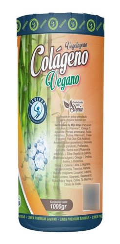Colágeno Vegano Por 1000gr - g a $141