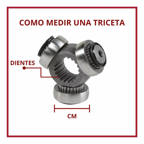 Triceta 25 Dientes Osakansai Detoti