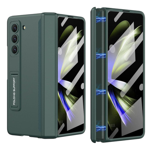 Funda Para Samsung Galaxy Z Fold 5g Color Verde Dootoo 