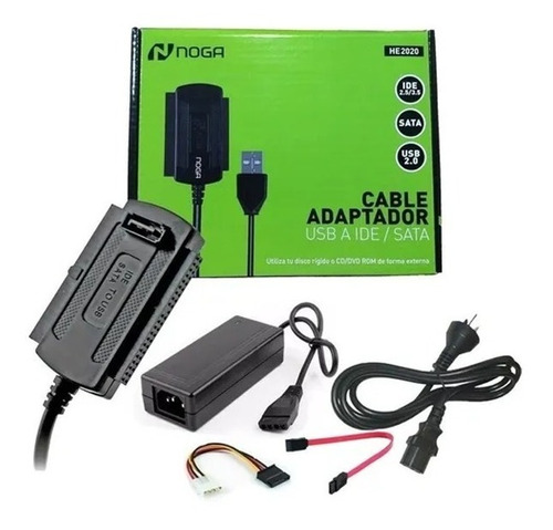 Imagen 1 de 6 de Adaptador Ide Sata Usb Discos Pc Ssd Grabadora Cd Dvd Pcreg