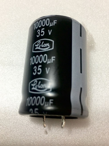 Imagem 1 de 5 de 1x Capacitor Eletrolitico 10.000uf X 35v * 85ºc * 10000uf