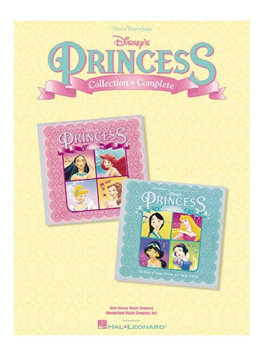 Disney's Princess Collection.: Disney's Princess Collection., De Walt Disney. Serie Disney Piano Editorial Hal Leonard, Tapa Blanda, Edición Primera Edición En Inglés, 1991