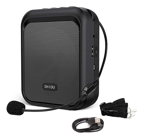 Mini Altavoz Shidu M100 ,10w, Bluettoh 5.1 , Negro