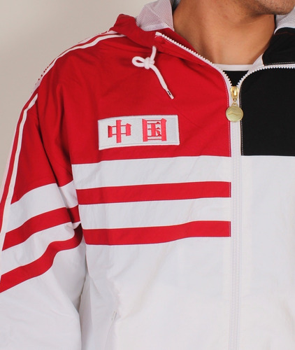 Imagen 4 de 4 de Chamarra Li-ning Original Monogram Afdn371 Nueva Fpx