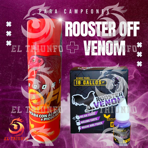  Rooster Off+ Rooster Venom