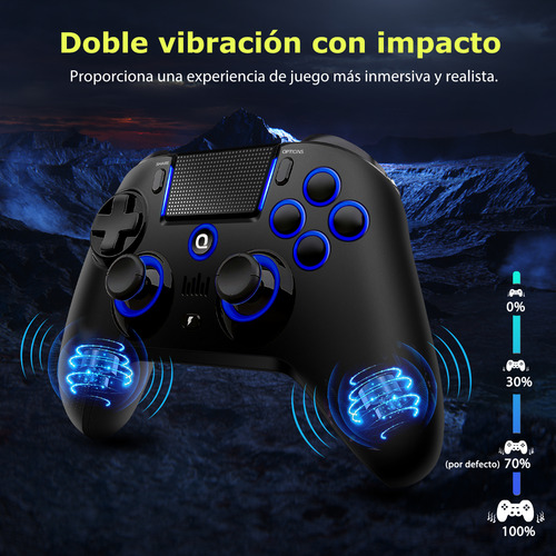 Control Inalámbrico Joystick Qrd Para Ps5 Ps4 Ios Android Pc