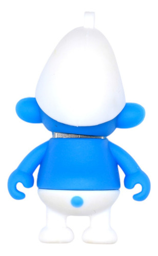 Usb Pitufo Azul - Caricatura - Memoria 4gb - Original