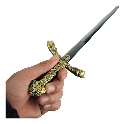 Enfeite Parede Espada Dupla Em X Suporte De Mdf N Coroa