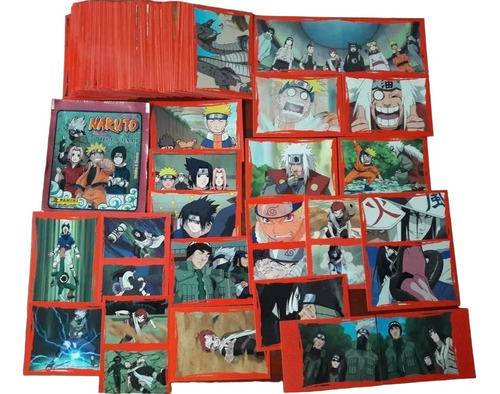 Figuras Álbum Naruto Battle Of The Ninja - Editorial Panini