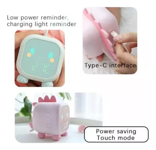 A Despertador Para Niños, Despertador De Mesa Led