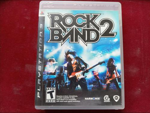 Rock Band 2 ( Juego Play Station 3 ) 7v              \(^o^)/