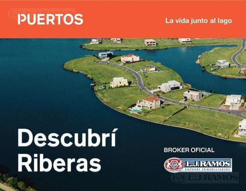 Imagen 12 de 30 de Terreno Al Lago En Venta- Barrio Riberas - Puertos / Escobar