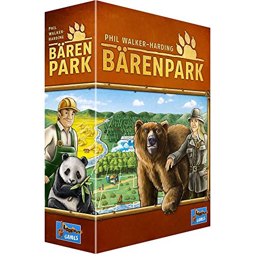 Bärenpark Board Game  Estrategia De Ubicación Del Azulejo J