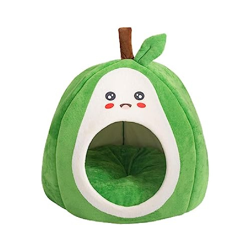 Tienda De Campaña Para Mascotas Con Aguacate Sonriente, Cama