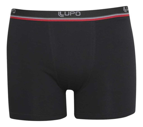 Imagem 5 de 7 de Kit 4 Cuecas Boxer Lupo Em Algodão Masculina Cotton Original