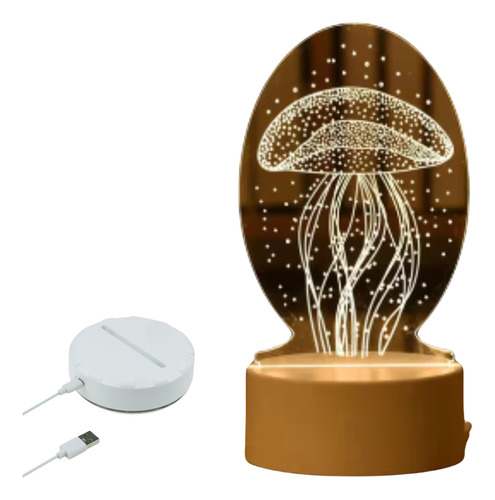 Luminária Led Em Acrílico Para Decoração Diversos Modelos
