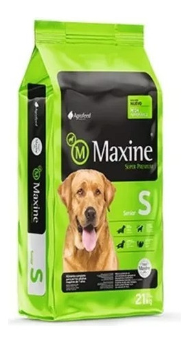 Alimento Maxine Premium 21kg Perro Adulto Senior +7 Comida 