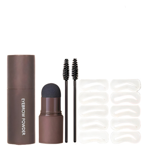 6pza Kit D/sellos D/cejas,larga Duracion Polvos 1 Solo Paso