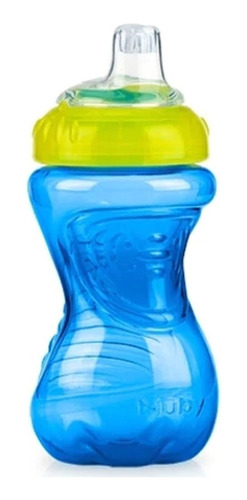 Imagen 3 de 7 de Vaso Para Bebe Nuby Antiderrame Pico De Silicona 9648 6m+