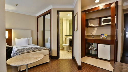 Imagem 6 de 15 de Flat Transamérica International Plaza Disponível Para Venda Com 29m² E 01 Vaga De Garagem - Sf29246