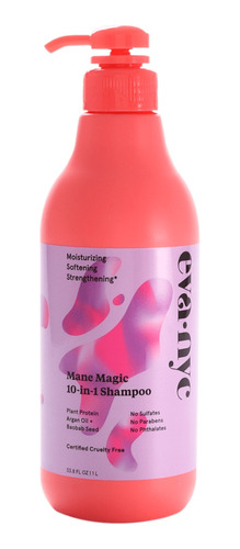 Shampoo Hidrata Y Nutre Mane Magic 10 En 1  Eva Nyc 1 Lt