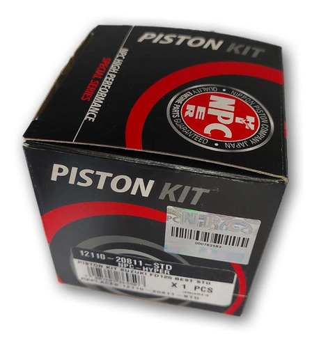 Kit Piston Best125 Suzuki Evol Std Moto