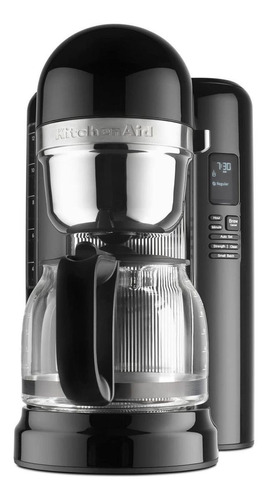 Cafetera KitchenAid One Touch KCM1204 automática onyx black de filtro 110V